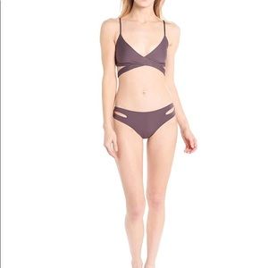 L space Chloe wrap bikini